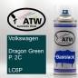 Preview: Volkswagen, Dragon Green P. 2C, LC6P: 400ml Sprühdose, von ATW Autoteile West.